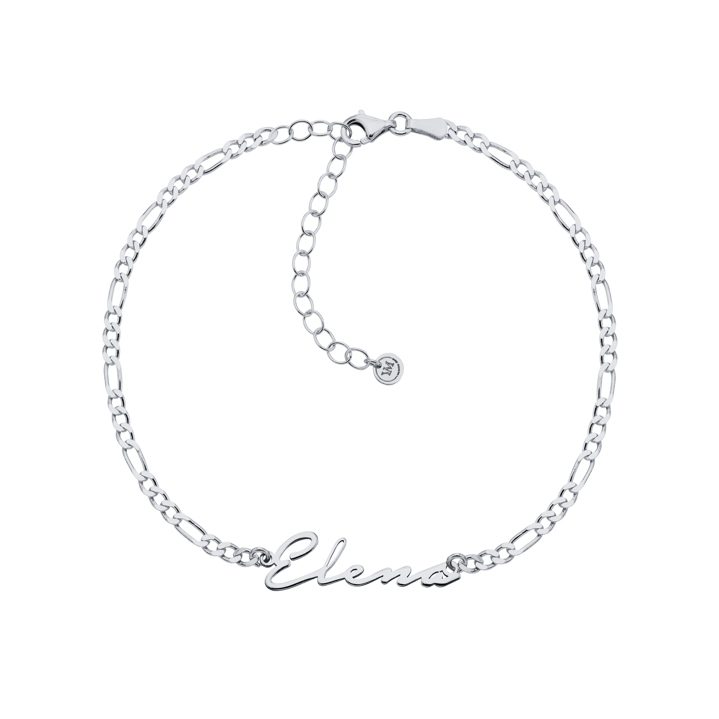 Sydney | Signatur Fußkette 925 Silber