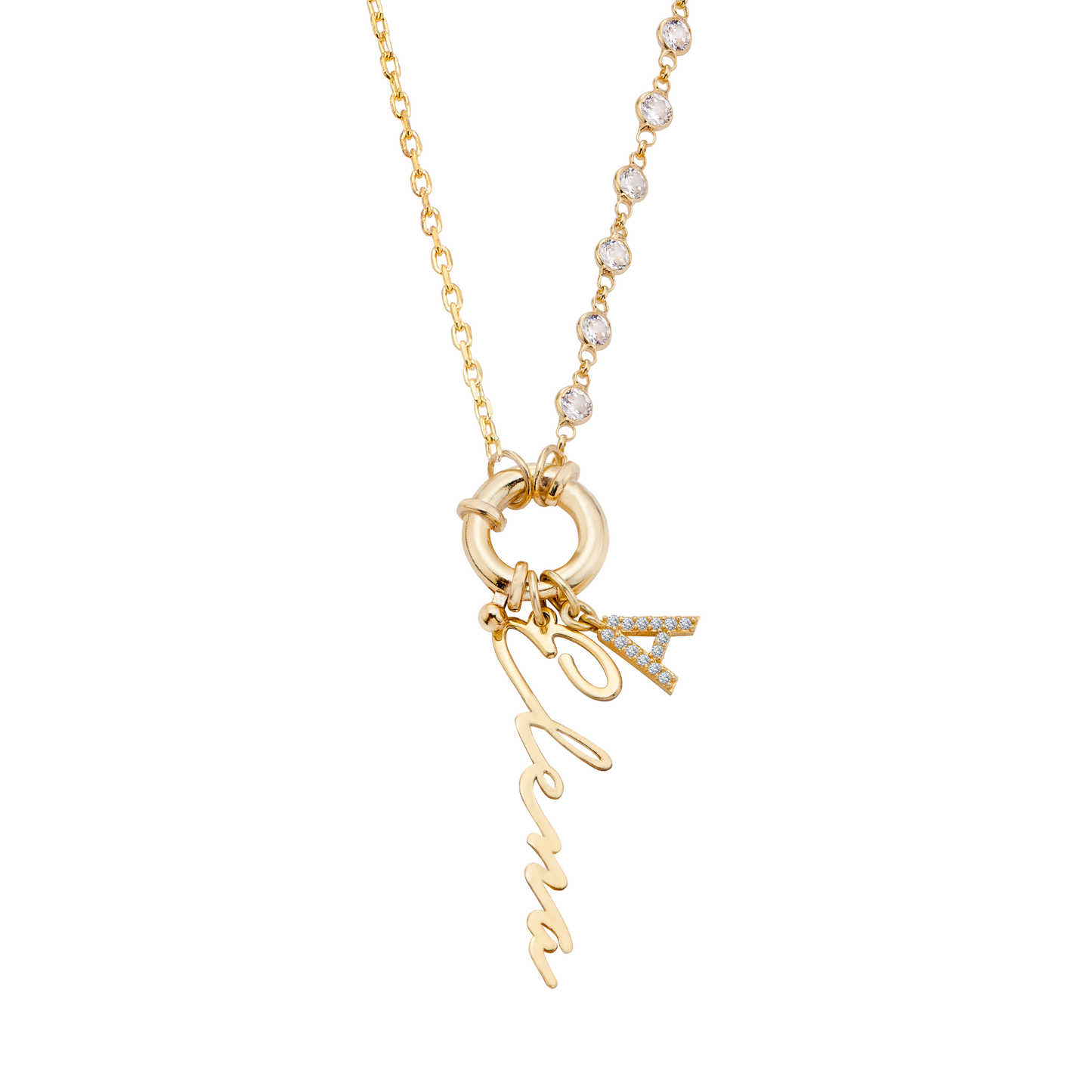 Asmara | Signatur + Buchstabenkette 925 Silber