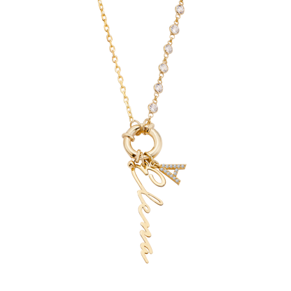 Asmara | Signatur + Buchstabenkette 925 Silber