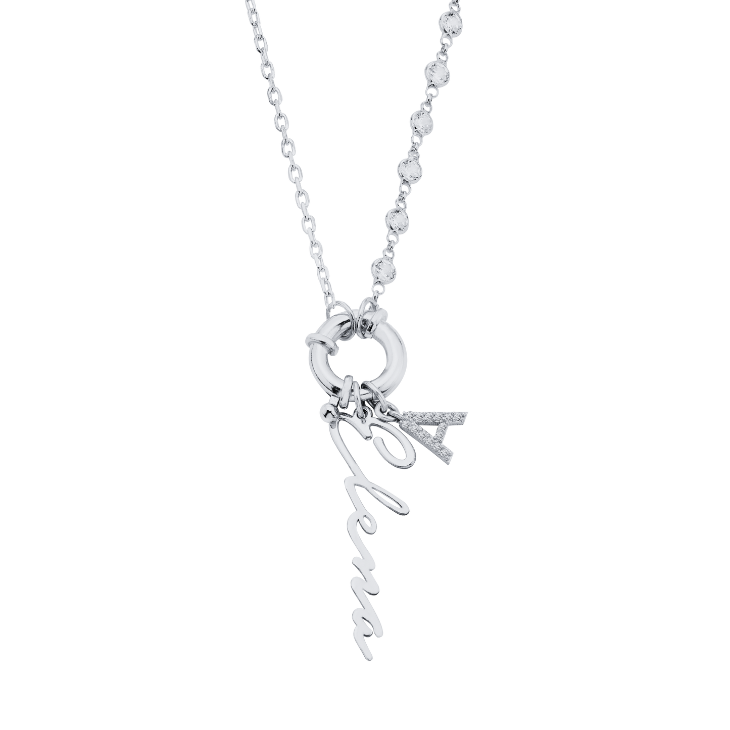 Asmara | Signatur + Buchstabenkette 925 Silber