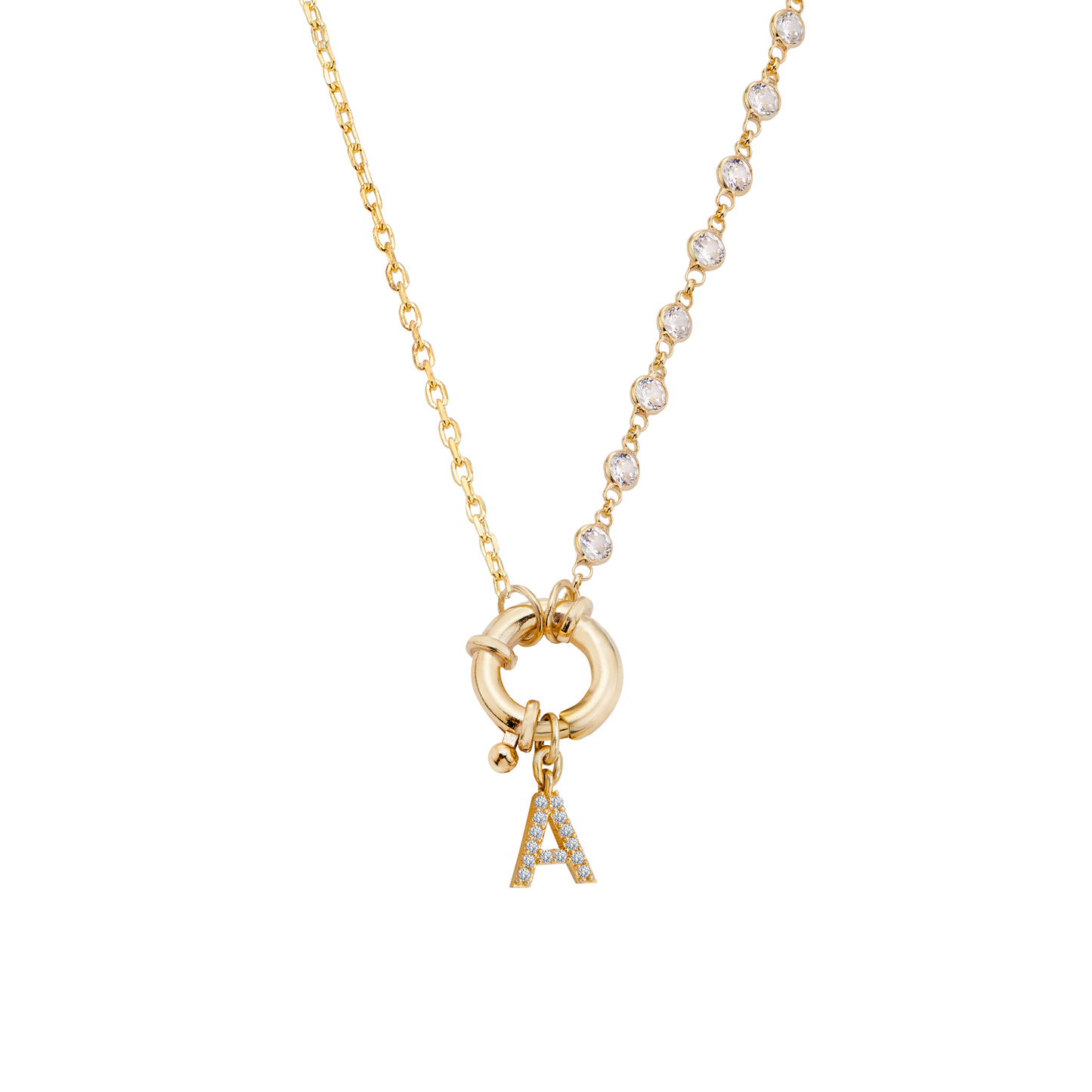 Odessa | Buchstabenkette 925 Silber